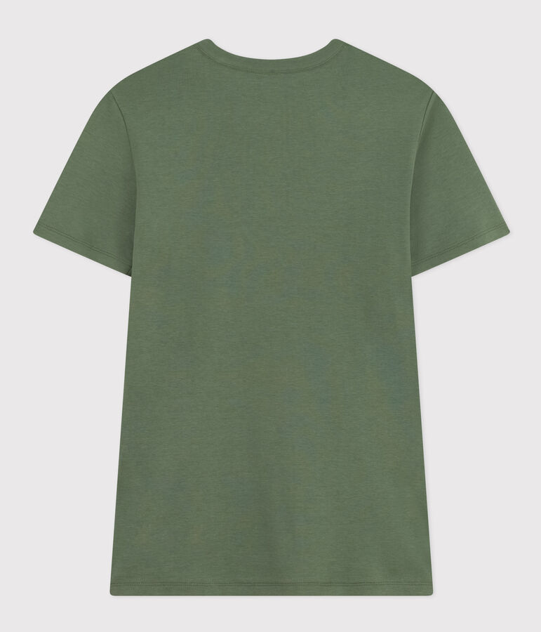 Women's Iconic Cotton Round Neck T-Shirt green