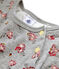 Girls' Print Dress BELUGA grey/MULTICO white