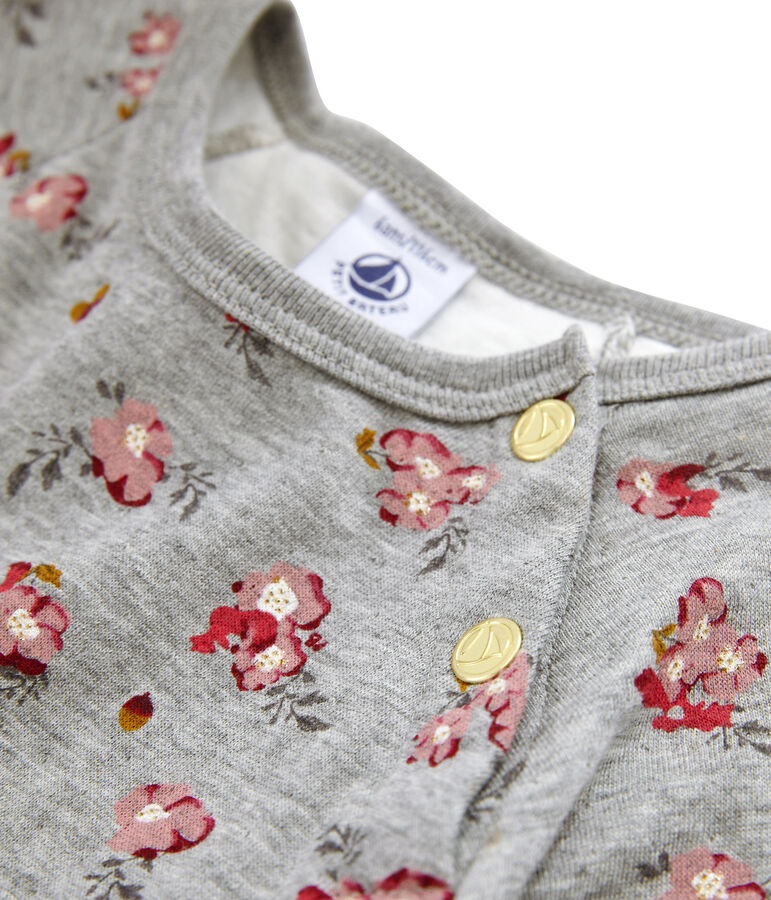 Girls' Print Dress grey/multicolor