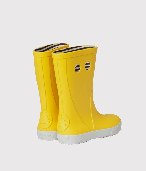 Children's Unisex Rain Boots JAUNE yellow