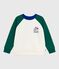 Children's printed cotton sweatshirt MILK /MULTICO