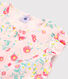 Girls' Ribbed Short Floral Pyjamas