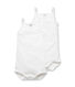 Baby Girls' Bodysuits with Straps - 2-Piece Set