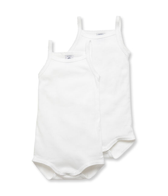 Baby Girls' Bodysuits with Straps - 2-Piece Set variante 1