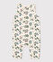 Babies' Patterned Fleece Jumpsuit AVALANCHE white/MULTICO