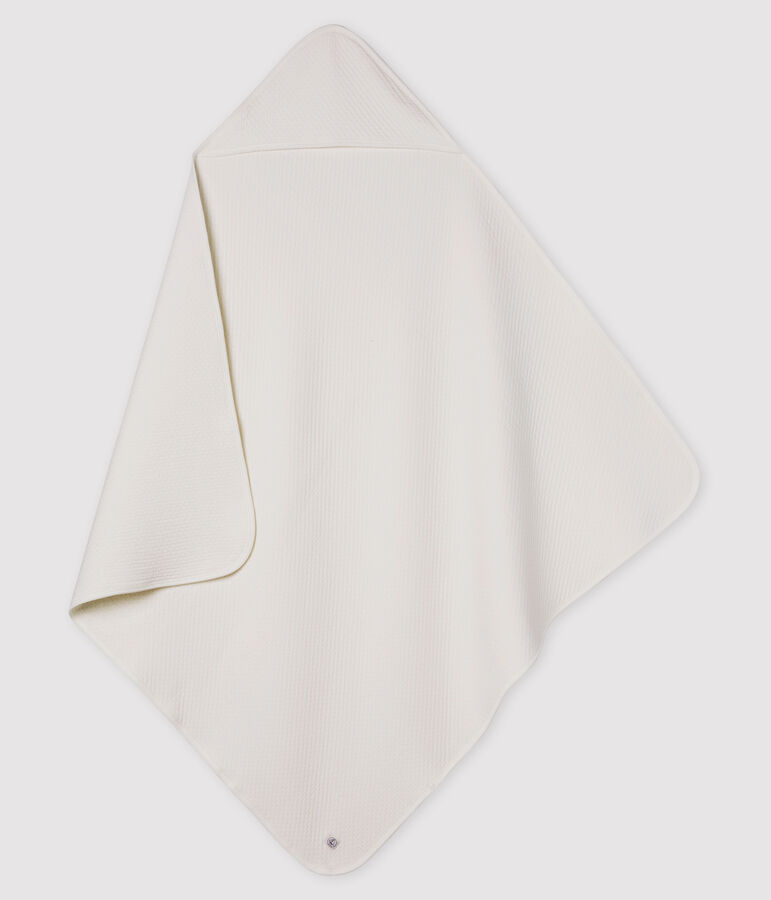 Babies' Tube Knit Blanket white