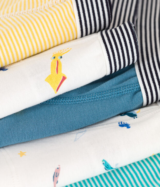 Boys' Cotton Boxer Shorts - 5-Pack multicolor