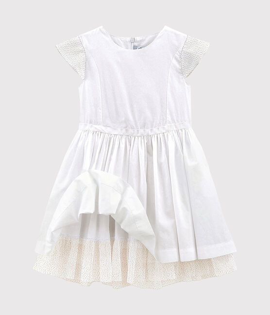 Girls' Formal Dress ECUME white