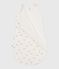 Babies' 1.5 TOG floral-print cotton sleeping bag MARSHMALLOW white/MULTICO white