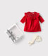 Babies' dress and tights gift set