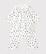 Baby girls' printed tube knit all-in-one