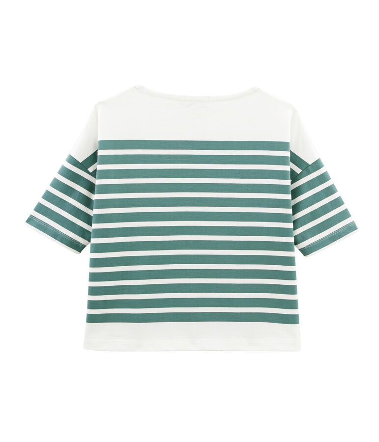 Women's Sailor Top green/white