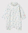 Baby Girls' Easy-Care Jumpsuit MARSHMALLOW white/MULTICO white