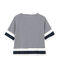 Women's short-sleeved graphic t-shirt SMOKING blue/MARSHMALLOW white