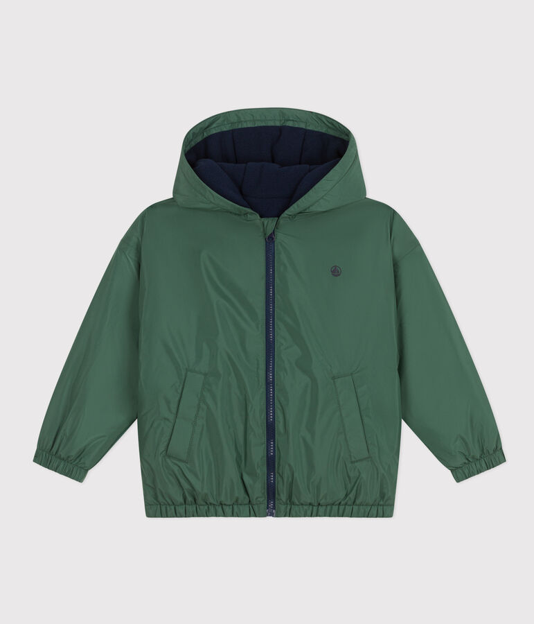 Boys' Warm Windbreaker green