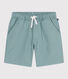 Children's Bermuda shorts in plain cotton