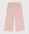 Little girls' corduroy trousers SALINE pink