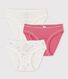 Girls' Cotton Briefs - 3-Pack