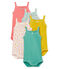 Baby Girls' Bodysuits with Straps - Set of 5 variante 1