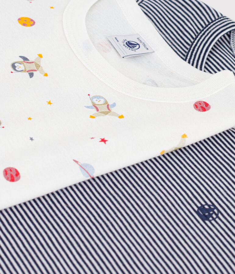 Pack of children's printed short cotton pyjamas multicolor