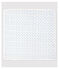 Babies' Organic Cotton Maternity Blanket MARSHMALLOW white/COOL blue