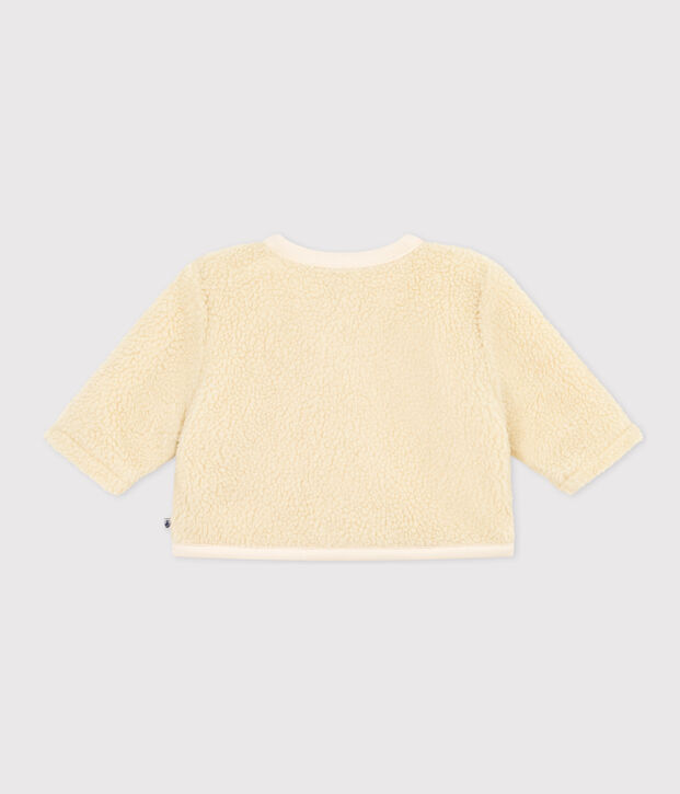 Babies' Sherpa Jacket Ecru