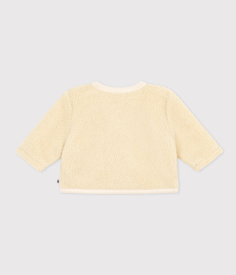 Babies' Sherpa Jacket Ecru