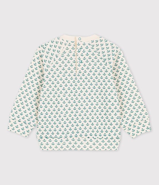 Babies' Tube Knit Sweatshirt AVALANCHE white/BRUT
