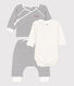 Babies' Organic Iconic Tube Knit Clothing - 3-Piece Set
