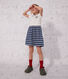 Girls' Short-Sleeved Cotton Dress
