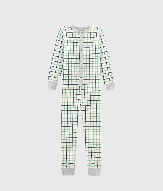 Baby Boys' Long Jumpsuit white/multicolor