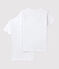 Boys' White Short-sleeved T-Shirt - 2-Pack variante 1