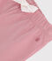 Babies' plain cotton shorts CHARME pink