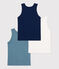 Boys' Cotton Vests - 3-Pack variante 1