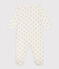 Cotton Palm Sleepsuit MARSHMALLOW white/MULTICO white
