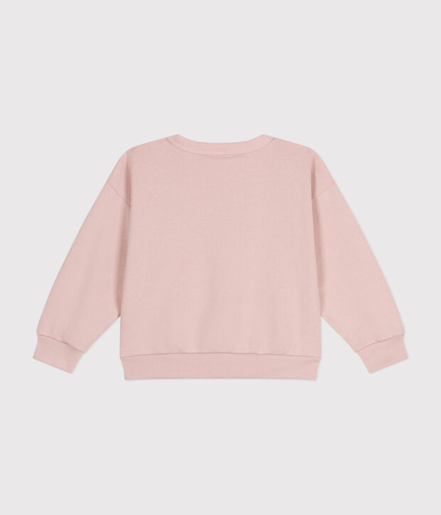 Girls' Fleece Sweatshirt pink