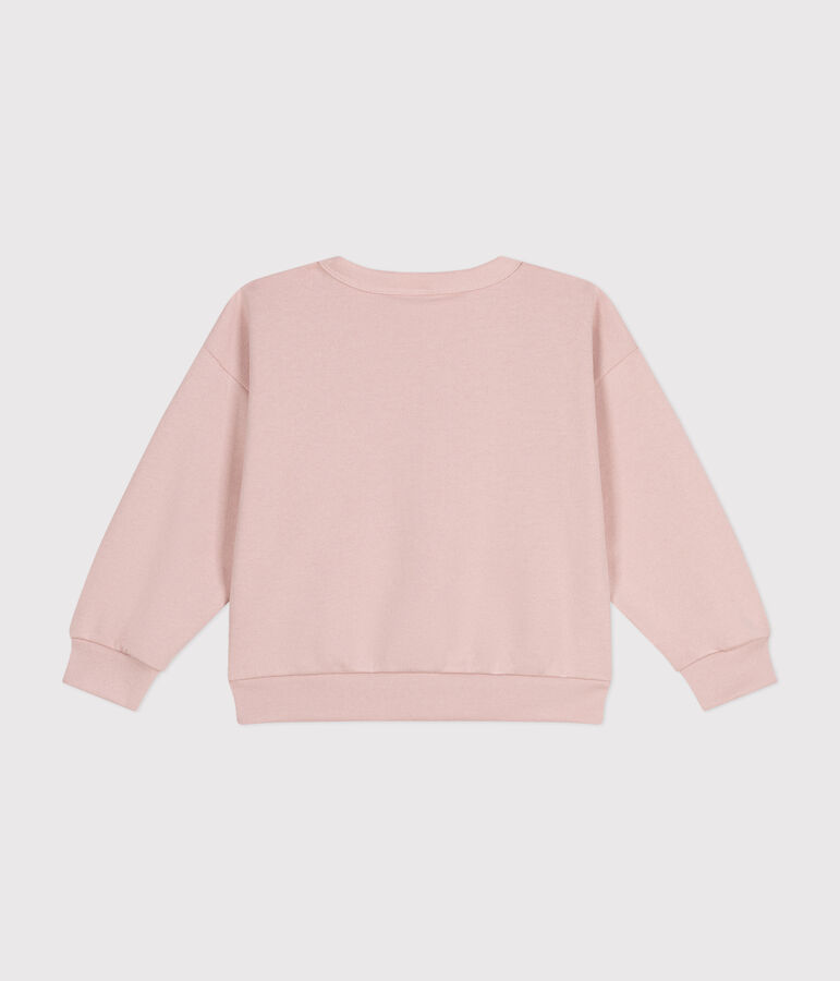 Girls' Fleece Sweatshirt pink