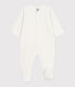 Babies' little heart-print velour pyjama suit