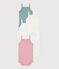 Babies' floral cotton bodysuits with straps - 5-Pack variante 1