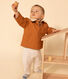 Babies' Sherpa Lined Cropped Jacket