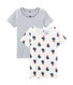 Girls' Short-sleeved T-shirt - Set of 2
