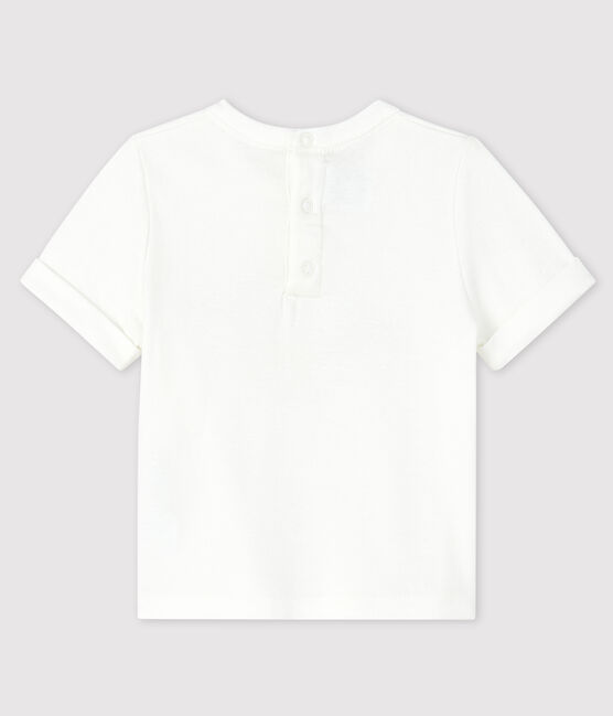 Baby boy's t-shirt MARSHMALLOW white
