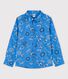 Boys' Poplin Print Shirt