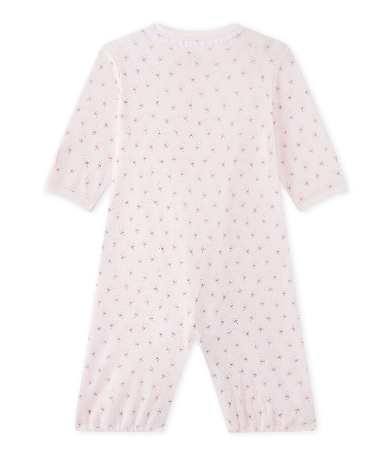 Baby girls' 2-in-1 one-piece / sleep sack pink/multicolor