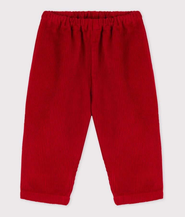 Babies' Large Corduroy Trousers red