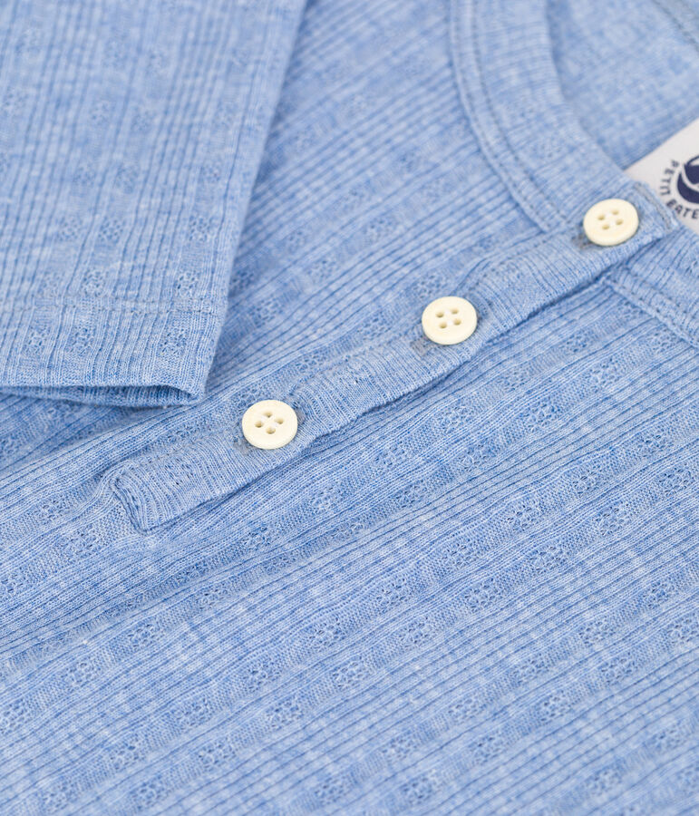 Children's Unisex Cotton T-Shirt SKY CHINE blue