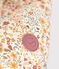 Babies' printed puffer jacket with a hood AVALANCHE white/MULTICO