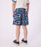 Children's printed swim shorts blue/multicolor