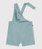 Babies' short-legged plain cotton dungarees PAUL green