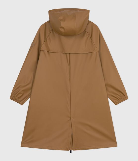 Women's long raincoat in two colours ROCHE brown